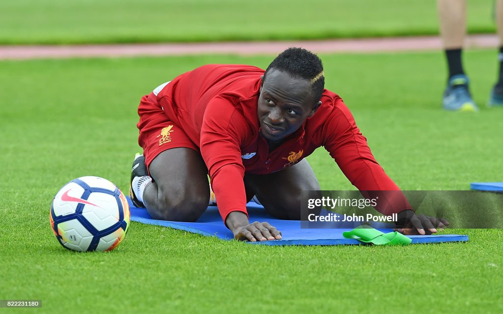 Liverpool FC Training