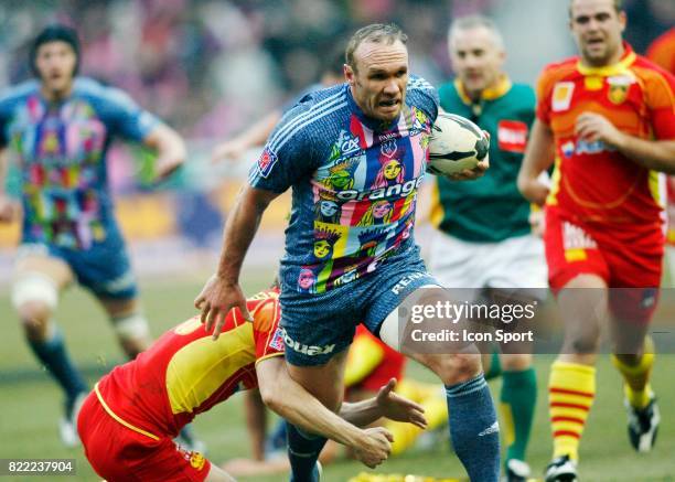 Brian LIEBENBERG - - Stade Francais / Perpignan - 16e journee Top 14,