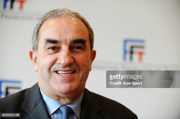 Jean GACHASSIN - - Nouveau President de la Federation Francaise de Tennis - Assemblee Generale de la FFT - Roland Garros -