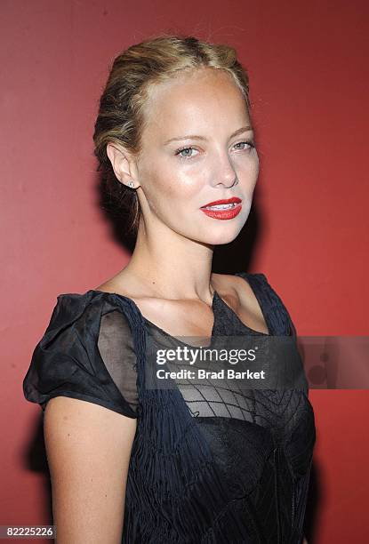 Actress Bijou Phillips attends the premiere Of "What We Do Is Secret" at the Landmark Sunshine Cinemas August 8, 2008 in New York City.