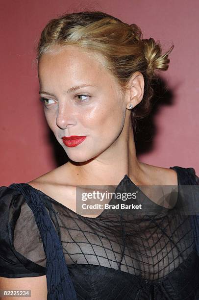 Actress Bijou Phillips attends the premiere Of "What We Do Is Secret" at the Landmark Sunshine Cinemas August 8, 2008 in New York City.