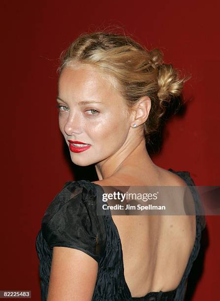 Actress Bijou Phillips attends the New York premiere of "What we do is Secret" at the Landmark Sunshine Cinemas on August 8, 2008 in New York City.