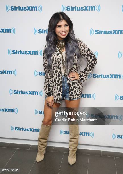 Kirstin Maldonado visits at SiriusXM Studios on July 25, 2017 in New York City.