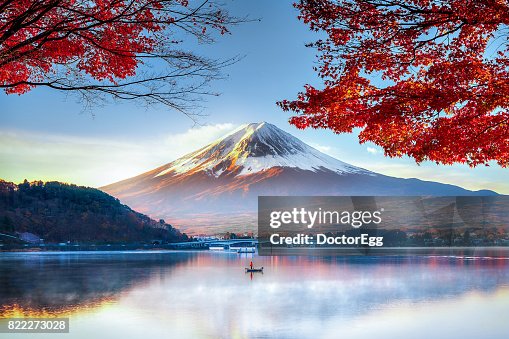 Fuji Mountain in Autumn Fuji Mountain in Autumn