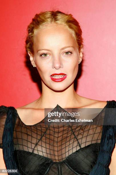 Actress Bijou Phillips attends the New York premiere of "What we do is Secret" at the Landmark Sunshine Cinemas on August 8, 2008 in New York City.