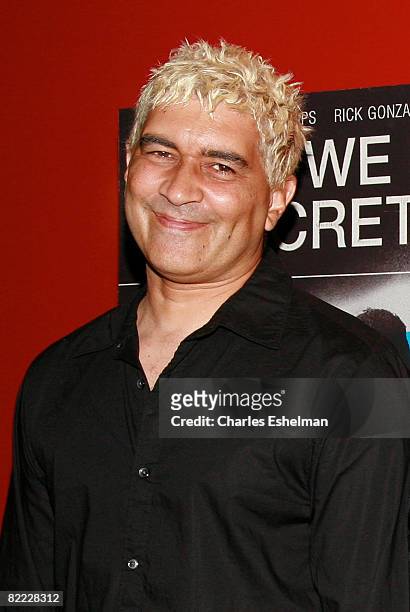 Musician Pat Smear attends the New York premiere of "What we do is Secret" at the Landmark Sunshine Cinemas on August 8, 2008 in New York City.