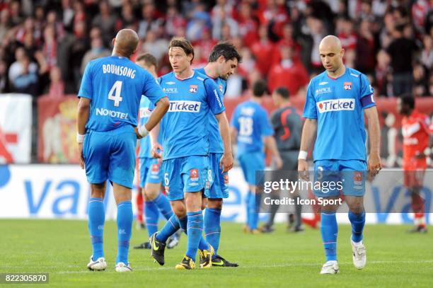 Jean Alain BOUMSONG / Kim KALLSTROM / Jeremy TOULALAN / CRIS - - Valenciennes / Lyon - 34e journee Ligue 1,