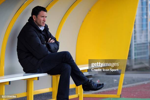 Philippe MONTANIER - - Boulogne sur Mer / Ajaccio - 34 eme journee de Ligue 2 - Stade de la Liberation - Boulogne sur Mer,