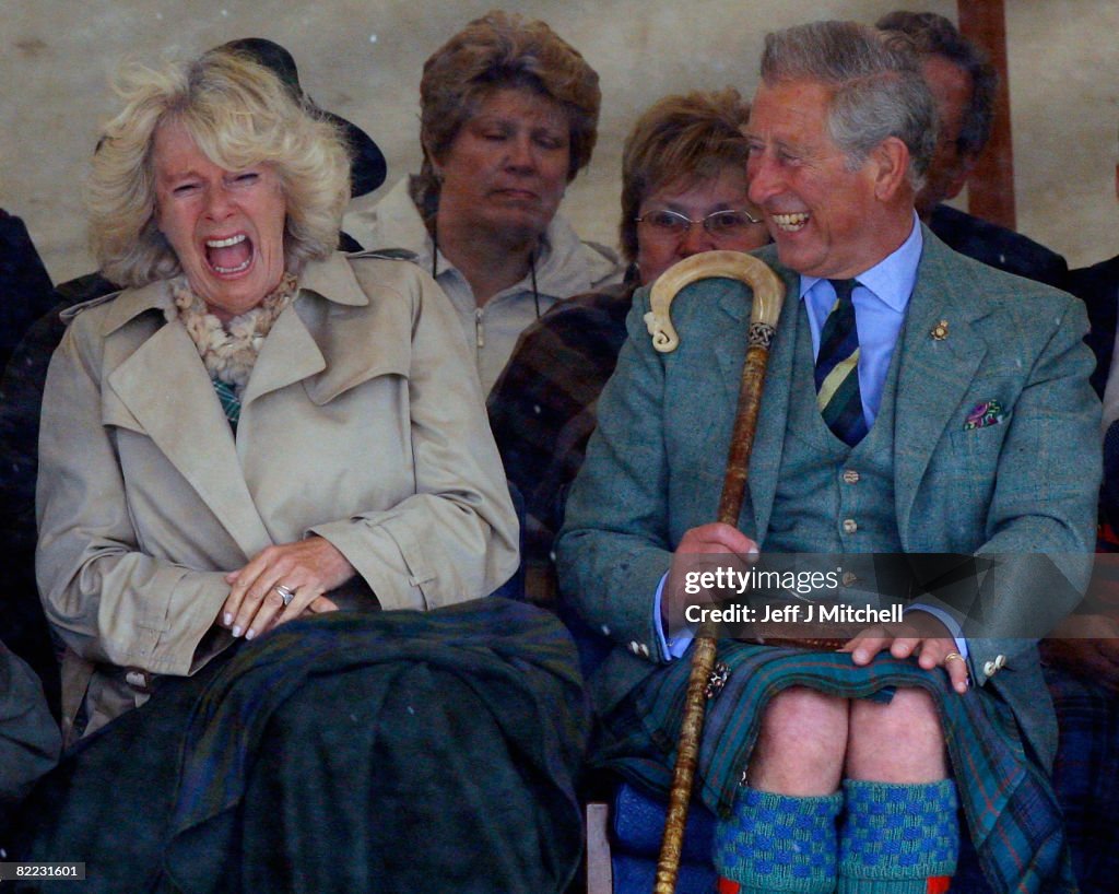 Charles And Camilla Attend Annual Mey Games