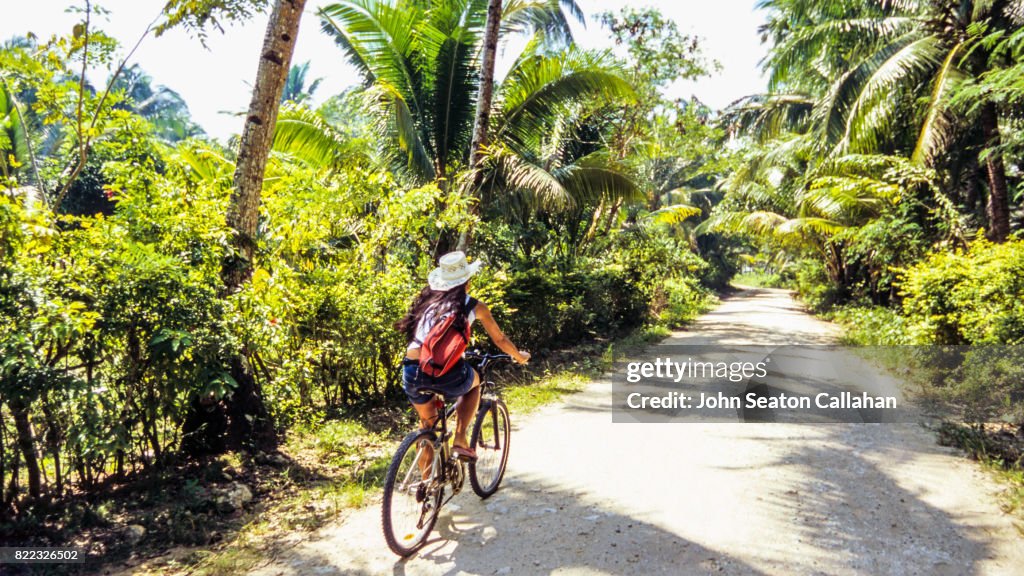Cycling on Siargao Island