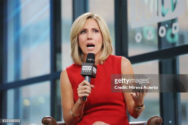Journalist Alisyn Camerota visits Build to discuss her new book "Amanda Wakes Up" at Build Studio on July 25, 2017 in New York City.