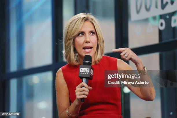 Journalist Alisyn Camerota visits Build to discuss her new book "Amanda Wakes Up" at Build Studio on July 25, 2017 in New York City.