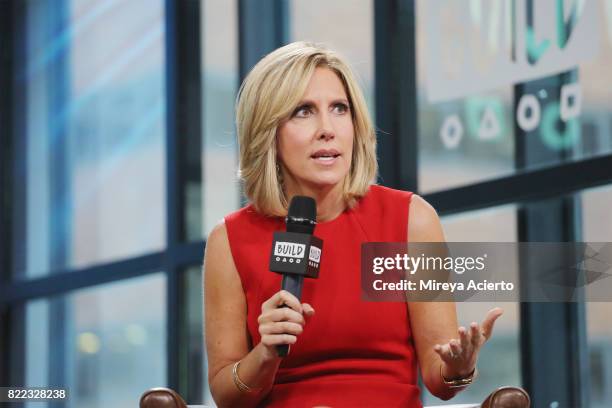 Journalist Alisyn Camerota visits Build to discuss her new book "Amanda Wakes Up" at Build Studio on July 25, 2017 in New York City.