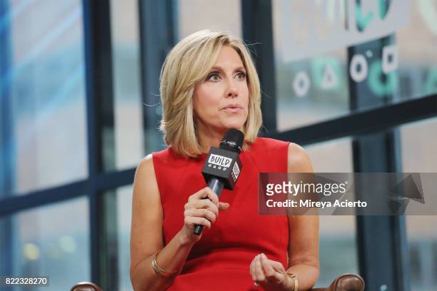 Journalist Alisyn Camerota visits Build to discuss her new book "Amanda Wakes Up" at Build Studio on July 25, 2017 in New York City.
