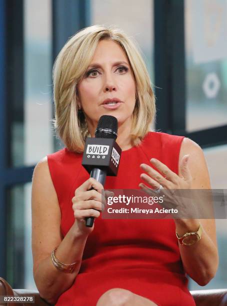 Journalist Alisyn Camerota visits Build to discuss her new book "Amanda Wakes Up" at Build Studio on July 25, 2017 in New York City.