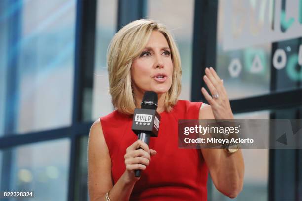 Journalist Alisyn Camerota visits Build to discuss her new book "Amanda Wakes Up" at Build Studio on July 25, 2017 in New York City.