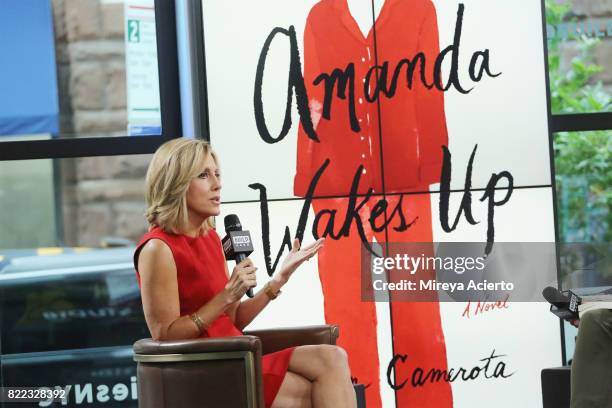 Journalist Alisyn Camerota visits Build to discuss her new book "Amanda Wakes Up" at Build Studio on July 25, 2017 in New York City.