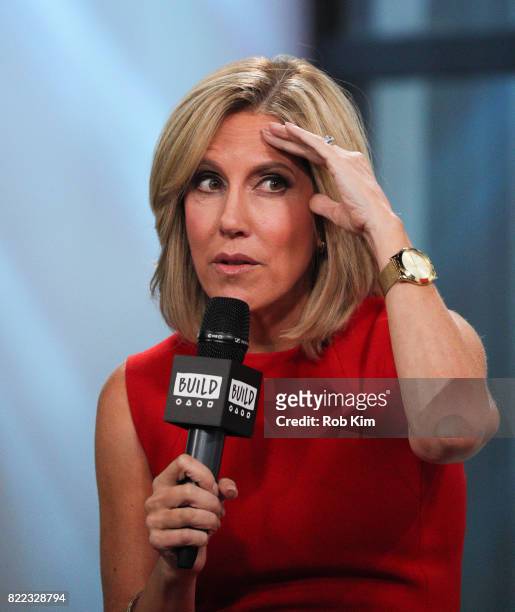 Alisyn Camerota discusses her new book, "Amanda Wakes Up" at Build Studio on July 25, 2017 in New York City.