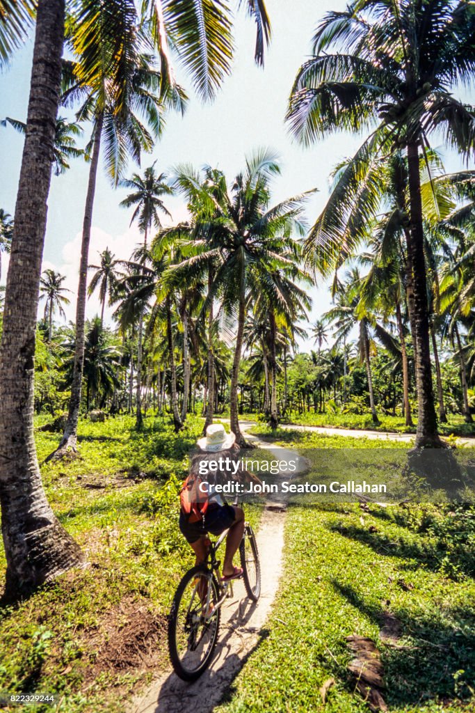 Cycling on Siargao Island