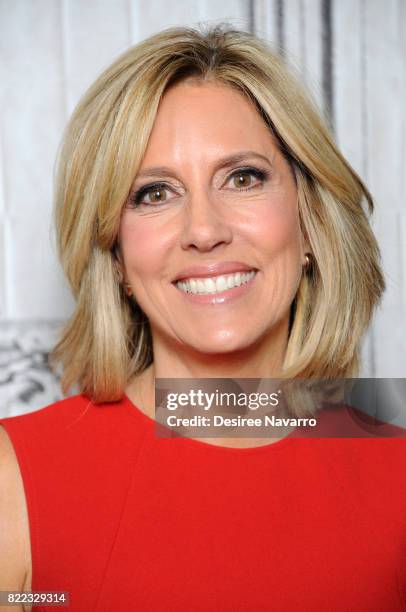 Journalist and author Alisyn Camerota attends Build to discuss her new book 'Amanda Wakes Up' at Build Studio on July 25, 2017 in New York City.