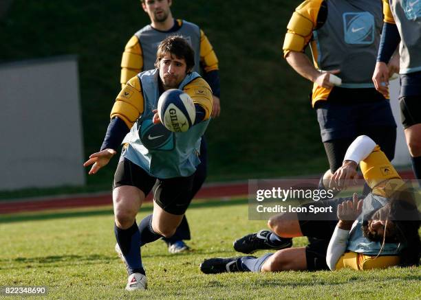 Sebastien TILLOUS BORDE - - Entrainement de l'Equipe de France - Marcoussis,