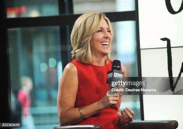 Journalist and author Alisyn Camerota attends Build to discuss her new book 'Amanda Wakes Up' at Build Studio on July 25, 2017 in New York City.