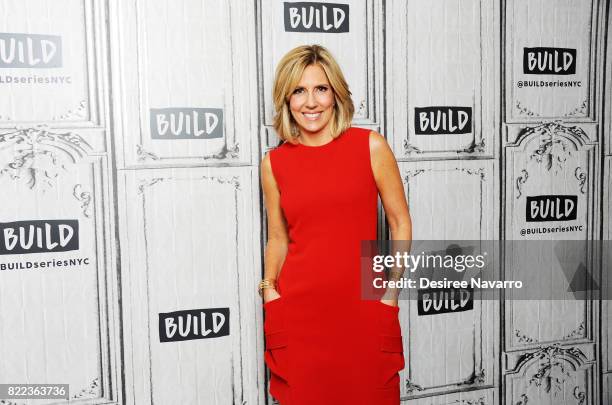 Journalist and author Alisyn Camerota attends Build to discuss her new book 'Amanda Wakes Up' at Build Studio on July 25, 2017 in New York City.