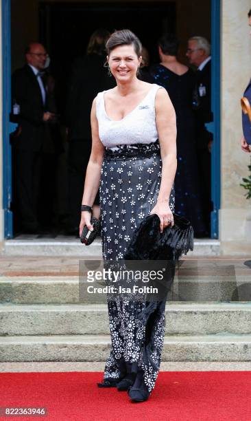 German politician Ilse Aigner attends the Bayreuth Festival 2017 Opening on July 25, 2017 in Bayreuth, Germany.
