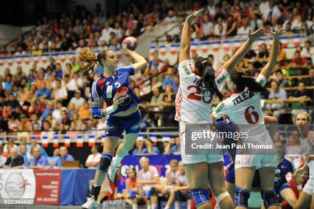 Camille AYGLON - - France / Croatie - Lyon - Palais des Sports - Qualification Mondial 2009 ,