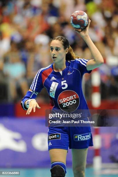 Camille AYGLON - - France / Croatie - Lyon - Palais des Sports - Qualification Mondial 2009 ,