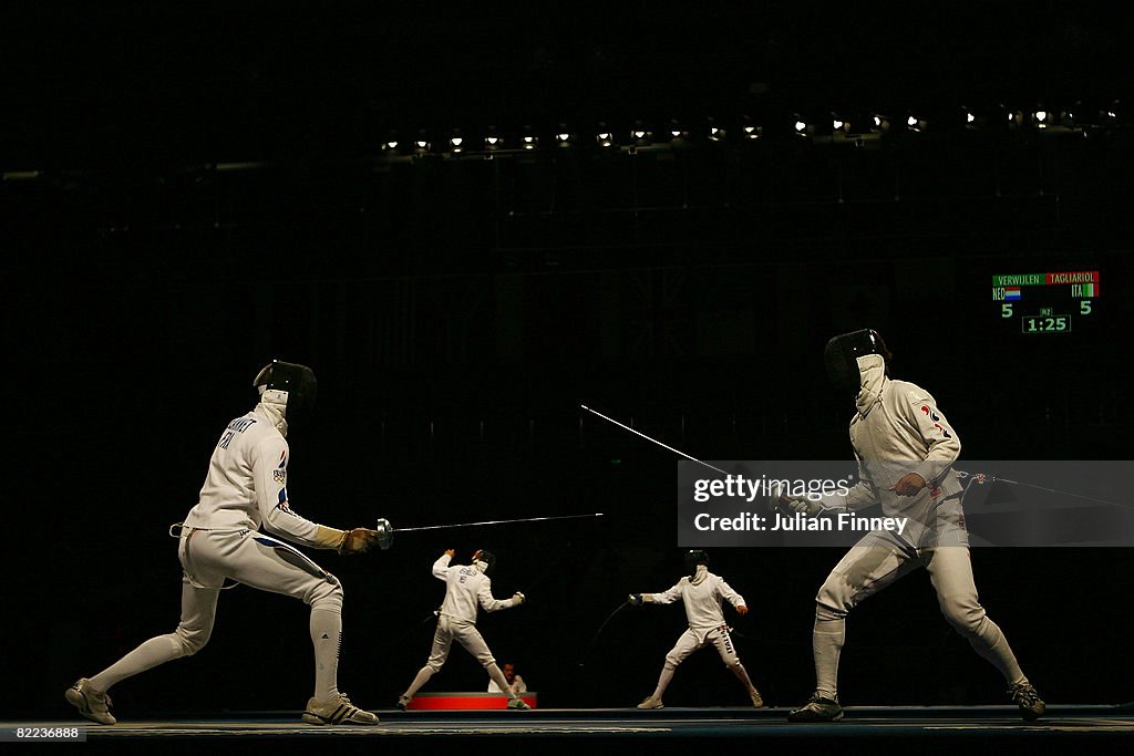 Olympics Day 2 - Fencing