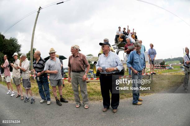 Ambiance sur le bord de la route - - Contre la Montre Elite Hommes - Championnats de France de Cyclisme 2009 - Saint Brieuc -