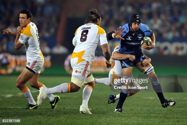 Pierre SPIES / Callum BRUCE / Sione LAUAKI - - Finale du Super 14 - Bulls / Chiefs - Pretoria.,