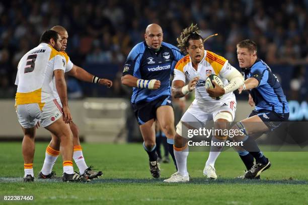 Sione LAUAKI / Bakkies BOTHA / Gurthro STEENKAMP - - Finale du Super 14 - Bulls / Chiefs - Pretoria.,