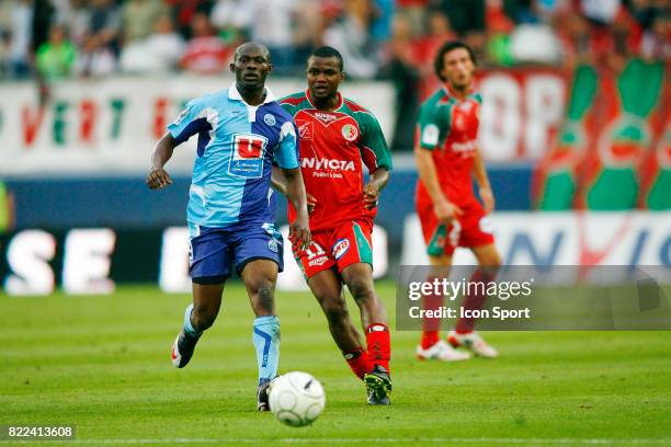 Mamadou DIALLO - - Sedan / Le Havre - 1ere Journee de Ligue 2 - 2009/2010 - Stade Louis Dugaugez - Sedan -