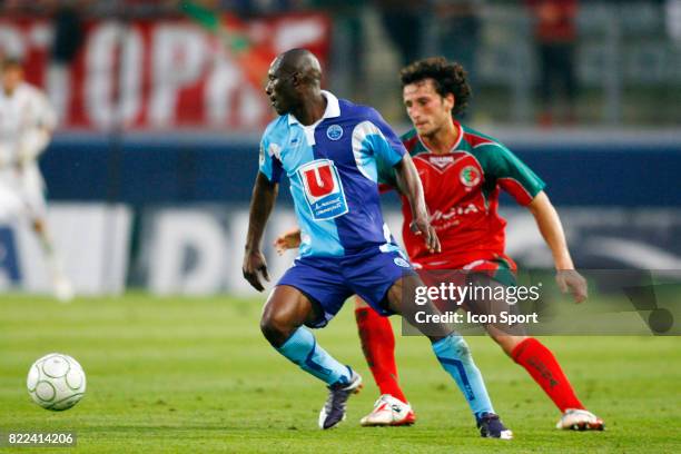 Mamadou DIALLO - - Sedan / Le Havre - 1ere journee de Ligue 2 - 2009/2010 - Stade Louis Dugauguez - Sedan -