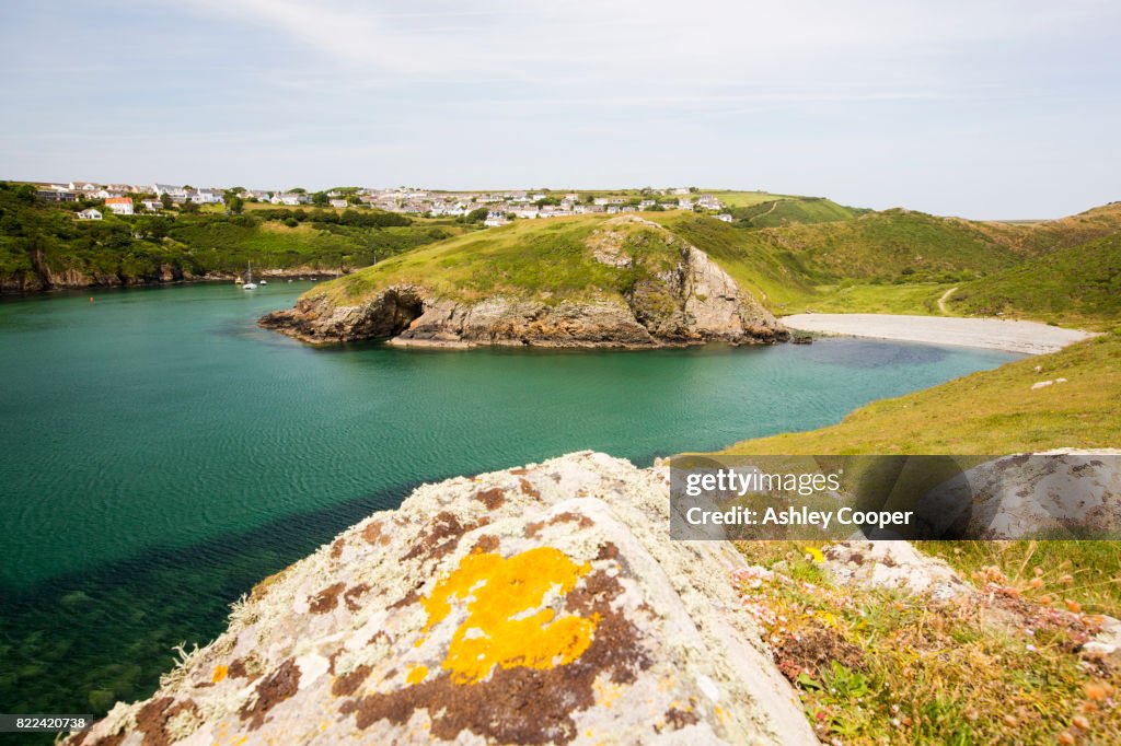 Solva in Pembrokeshire, Wales, UK.