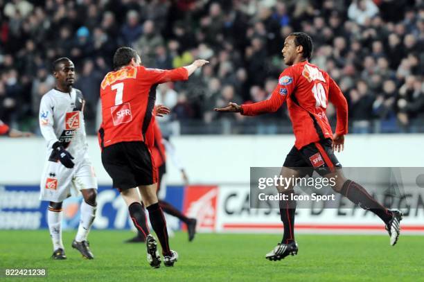Joie Jimmy BRIAND / Romain DANZE - - Rennes / Lorient - 1/8e finale Coupe de France,