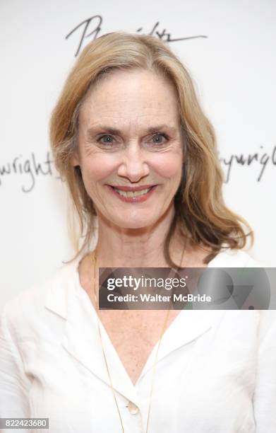 Lisa Emery attends the meet & Greet for Playwrights Horizons New York Premiere pf 'For Peter Pan on her 70th Birthday' on July 25, 2017 at the...