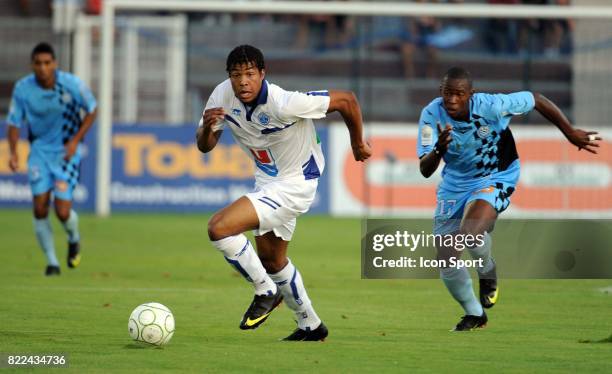 Kevin ANIN - - Tours / Le Havre - 3eme journee de Ligue 2 ,