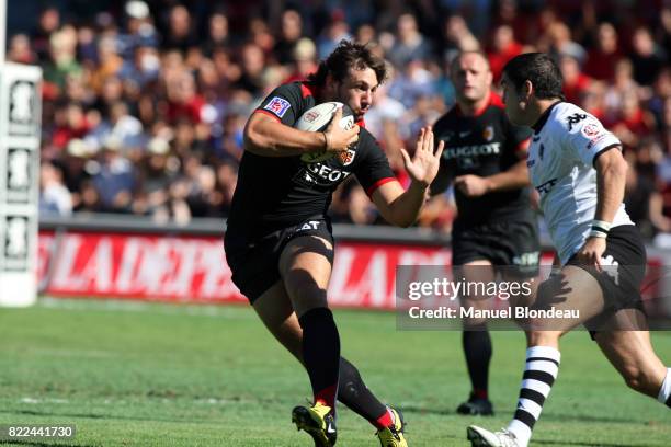 Remi LAMERAT - - Stade Toulousain / Brive - 2eme journee de Top 14 2009/2010 - Stade Ernest Wallon -
