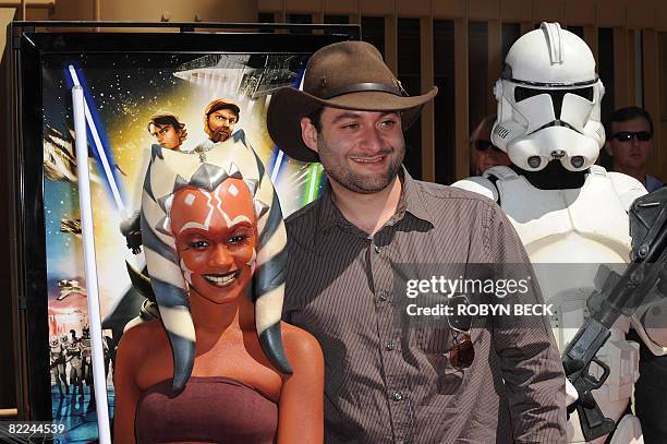 Ann Filoni 18 The U S Premiere Of Star Wars The Clone Wars Red Carpet Stock Photos ...