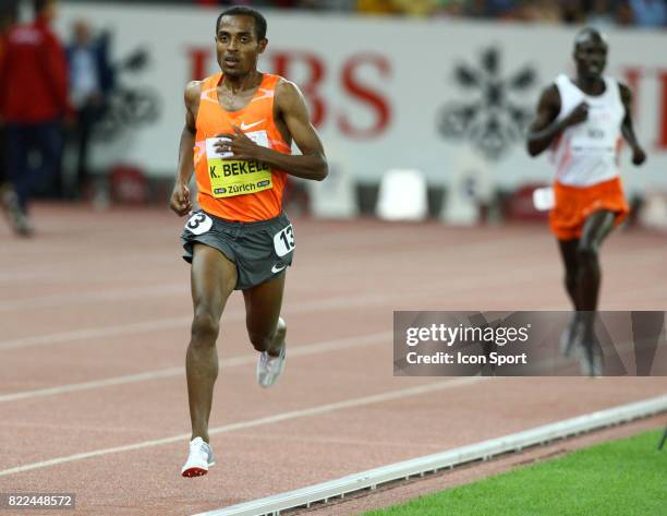 Kenenisa Bekele - - 5000m - Golden League - Meeting de Zurich,