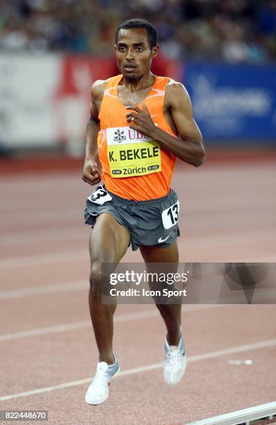 Kenenisa Bekele - - 5000m - Golden League - Meeting de Zurich,