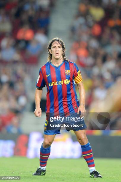 Carles PUYOL - - Barcelone / Athletic Bilbao - Supercoupe d'Espagne - match retour - Camp Nou - Barcelone - Espagne,