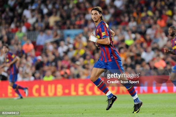 Zlatan IBRAHIMOVIC - - Barcelone / Athletic Bilbao - Supercoupe d'Espagne - match retour - Camp Nou - Barcelone - Espagne,