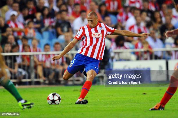 John HEITINGA - - Atletico Madrid / Panathinaikos - Tour Preliminaire Champions League 2009/2010 - Stade Vicente Calderon - Madrid -