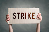 Workers going on Strike