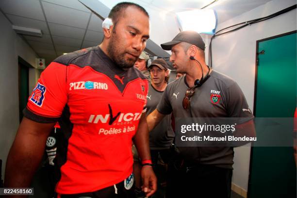 Philippe SAINT ANDRE - - Montauban / RC Toulon - 5eme journee de Top 14 - Stade de Sapiac - Montauban ,