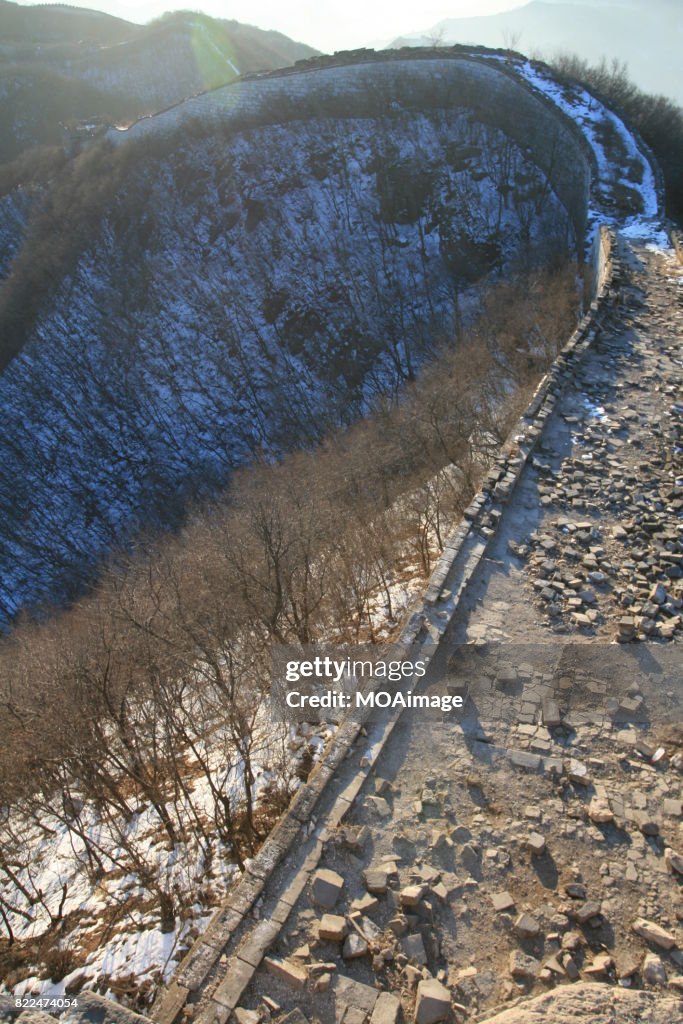 Snow over the Great Wall